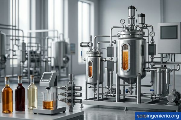 La ingeniería química en la industria de bebidas