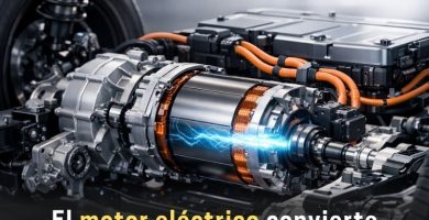 cómo funciona un motor eléctrico en un vehículo eléctrico