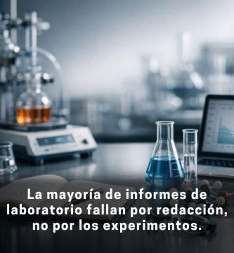 cómo redactar informes de laboratorio de ingeniería química