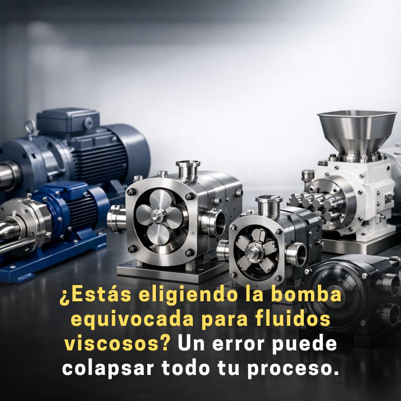selección de bombas para fluidos viscosos