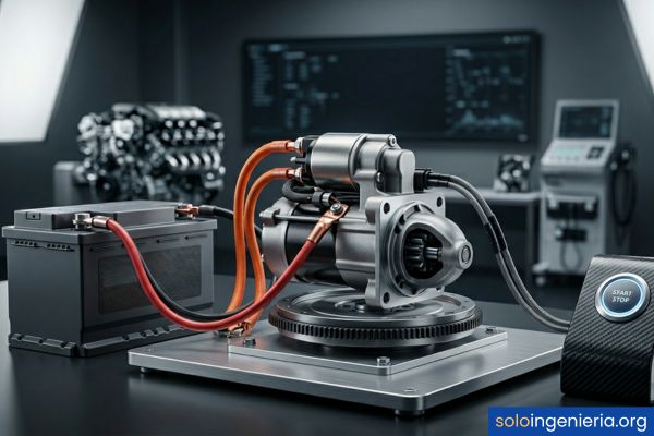 sistema de arranque automotriz