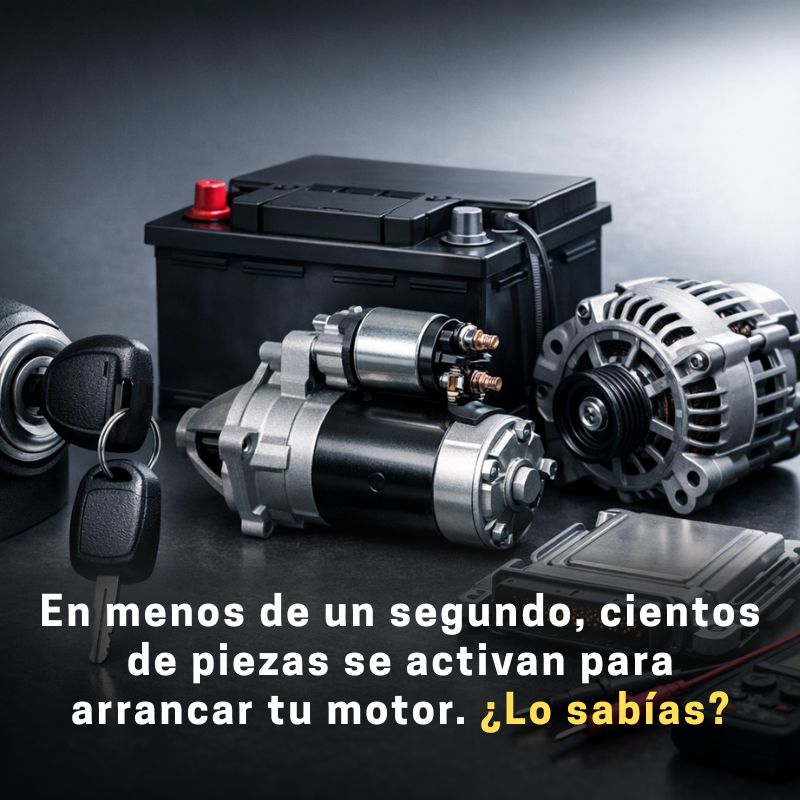 sistema de arranque automotriz
