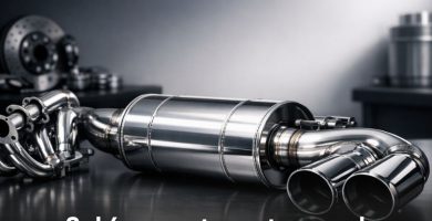 sistema de escape automotriz