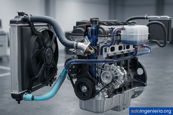 sistema de refrigeración automotriz