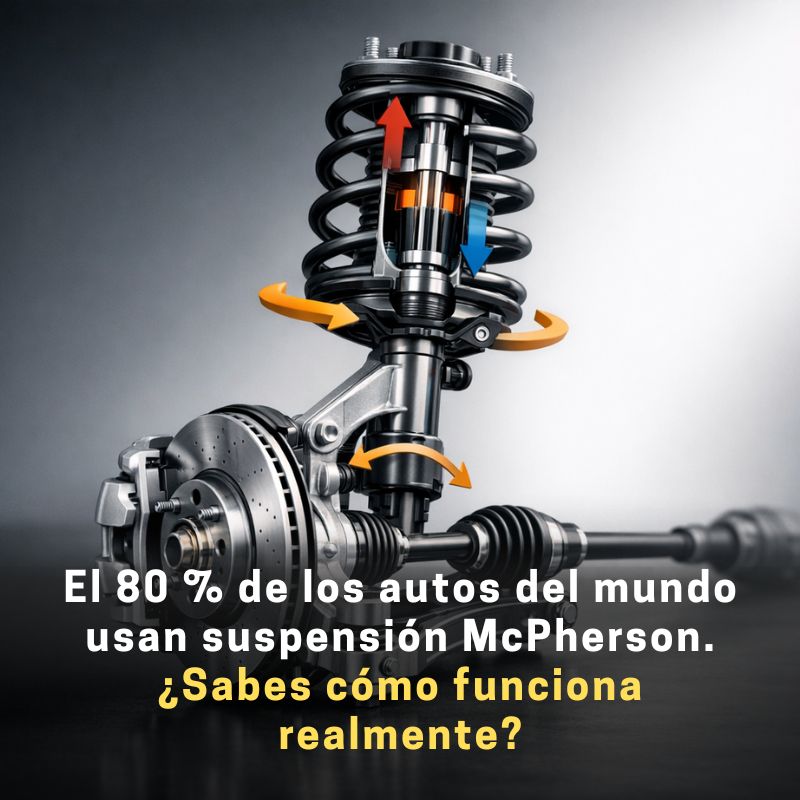 suspensión mcpherson funcionamiento