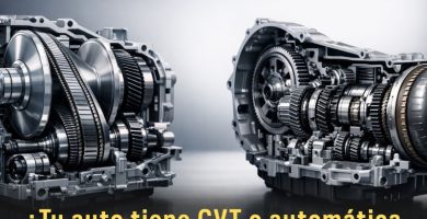 diferencia entre transmisión cvt y automática convencional