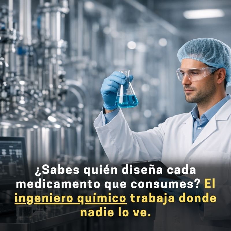 qué hace un ingeniero químico en una planta farmacéutica