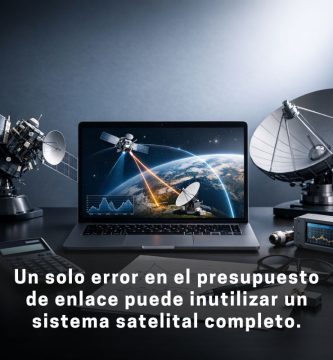 cómo calcular el presupuesto de enlace en un sistema satelital