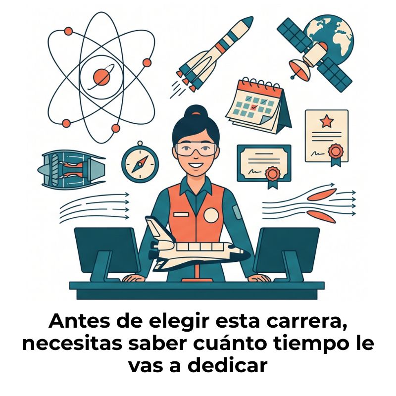 cuánto dura la carrera de ingeniería aeroespacial