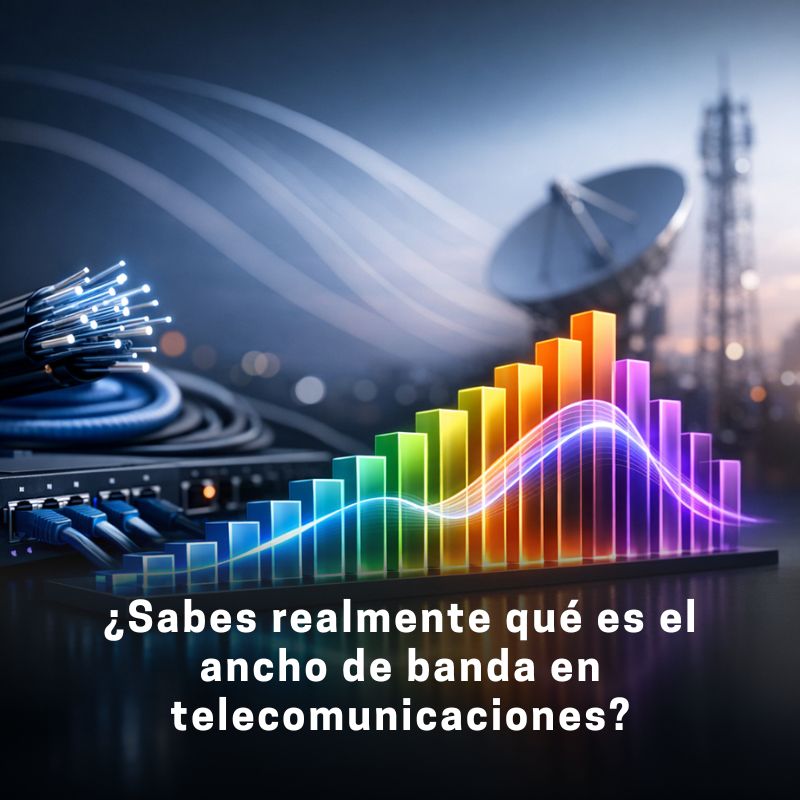 qué es el ancho de banda en telecomunicaciones y cómo se mide
