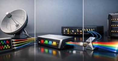 diferencia entre FDM, TDM y WDM en sistemas de telecomunicaciones