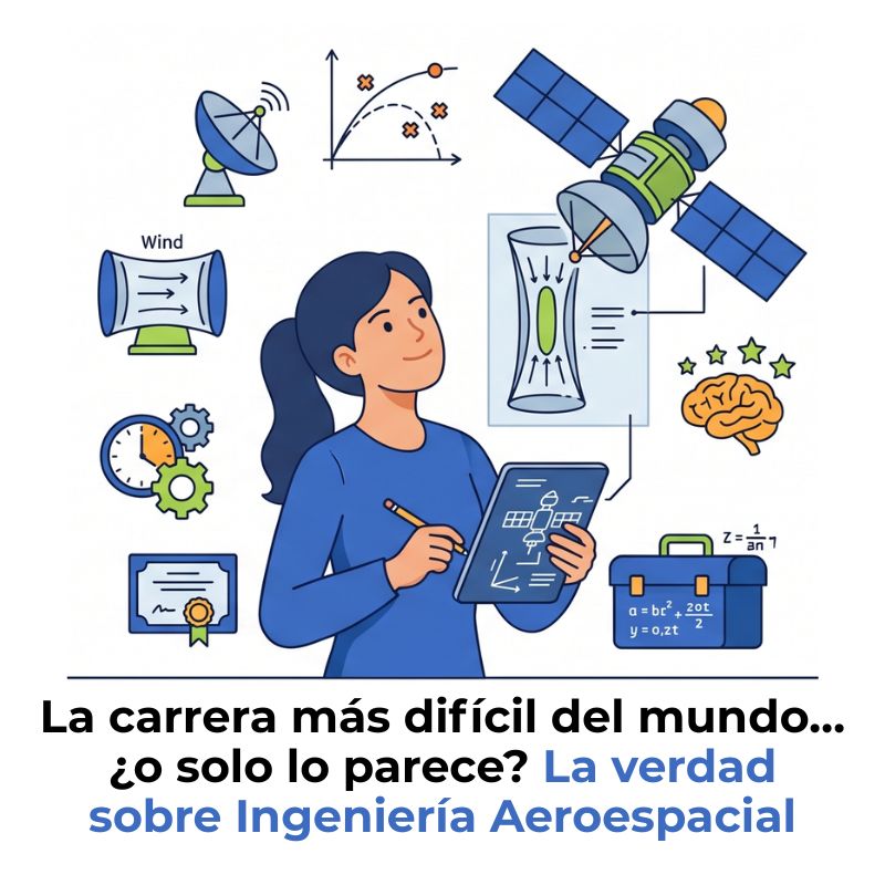 es difícil estudiar ingeniería aeroespacial