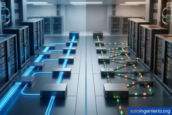 diferencia entre conmutación de circuitos y conmutación de paquetes