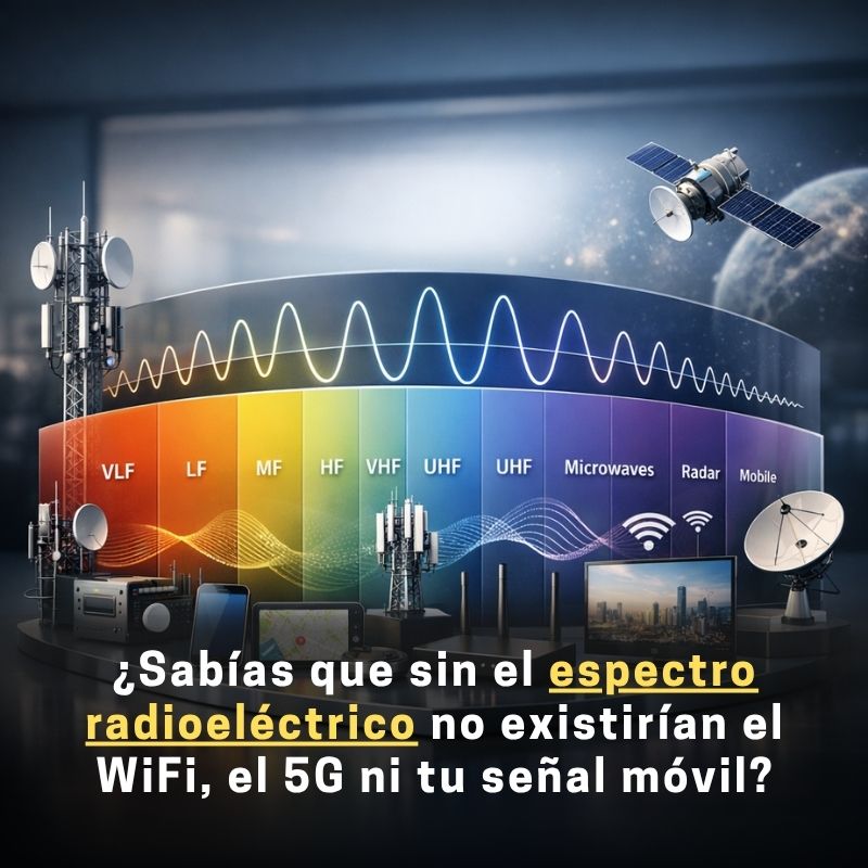 qué es el espectro radioeléctrico y para qué sirve