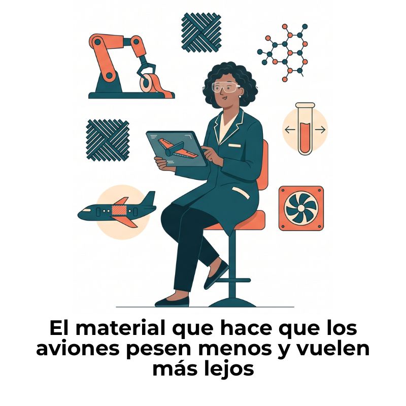 materiales compuestos en la industria aeroespacial