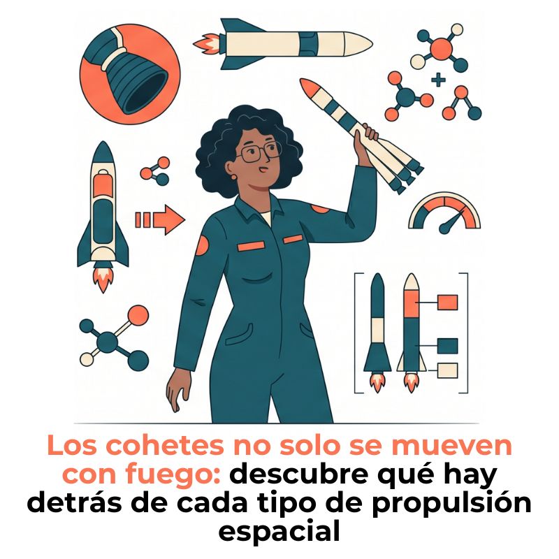 tipos de propulsión de cohetes