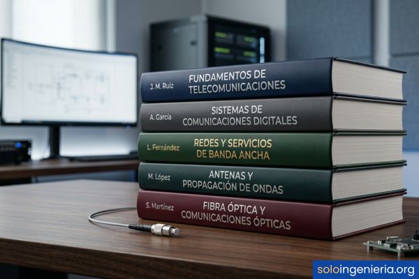 mejores libros de telecomunicaciones en español para estudiantes