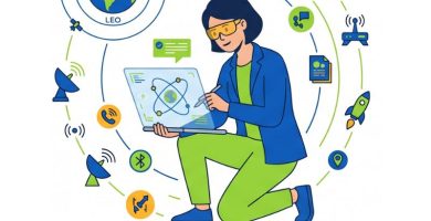 diferencia entre órbita LEO MEO y GEO en satélites