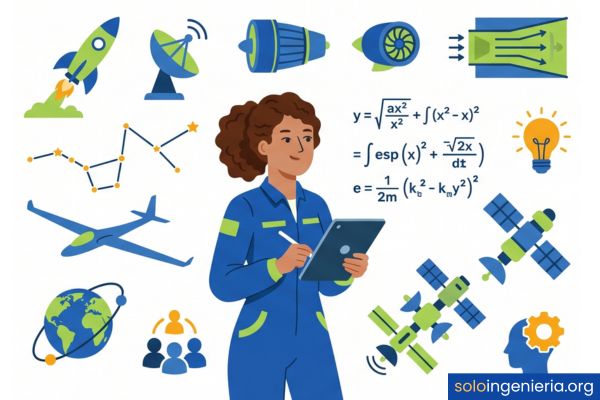 el perfil de egreso en ingeniería aeroespacial