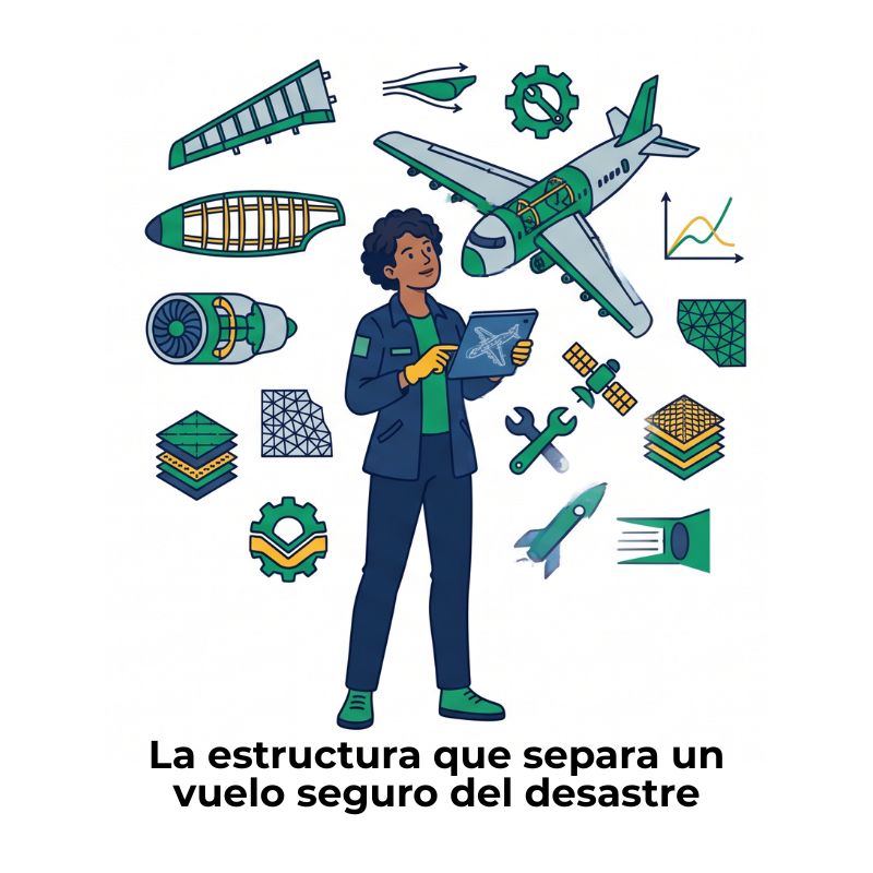 qué son las estructuras aeronáuticas