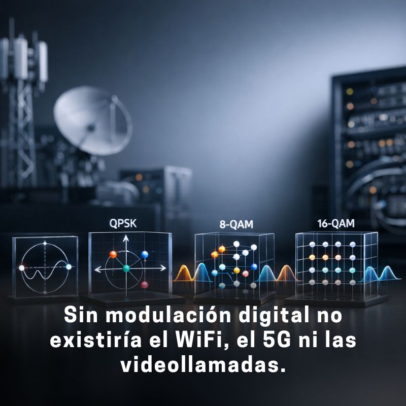 tipos de modulación digital en comunicaciones