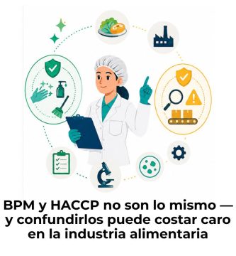 diferencia entre BPM y HACCP en alimentos