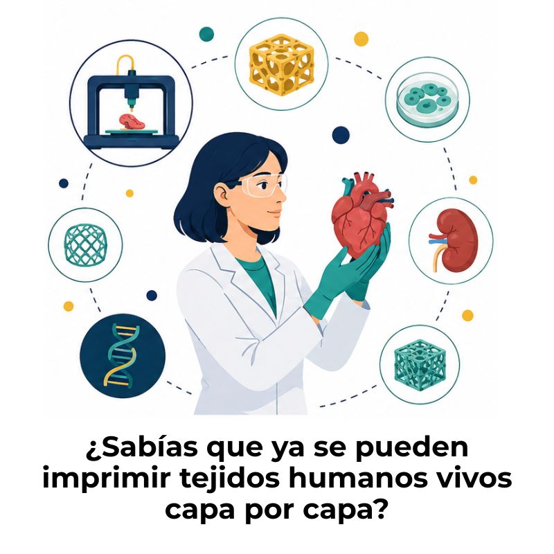 impresión 3D de órganos
