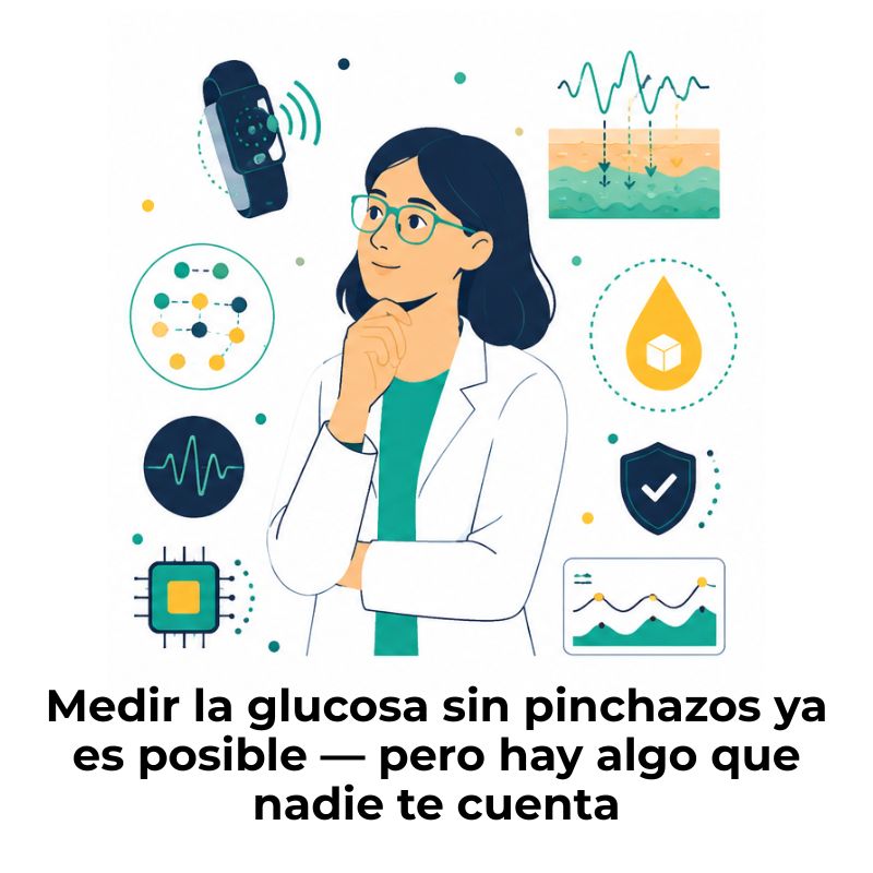 sensores de glucosa no invasivos
