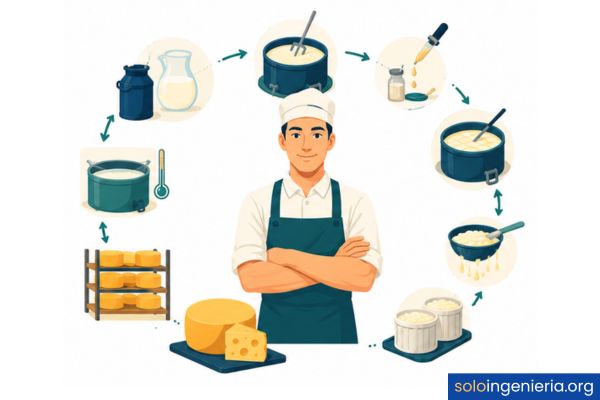 cómo se elabora el queso