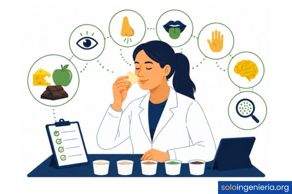 cómo se hace un análisis sensorial de alimentos