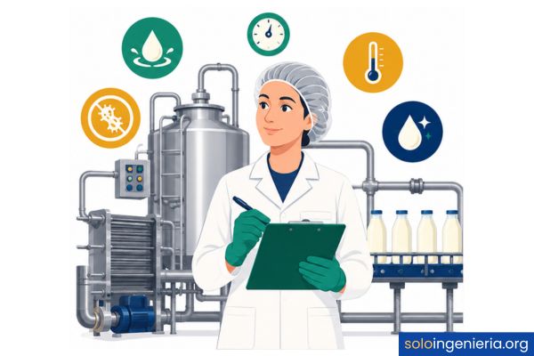 cómo se pasteuriza la leche industrialmente