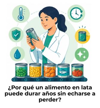 cómo se conservan los alimentos enlatados