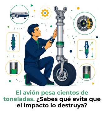 amortiguador del tren de aterrizaje