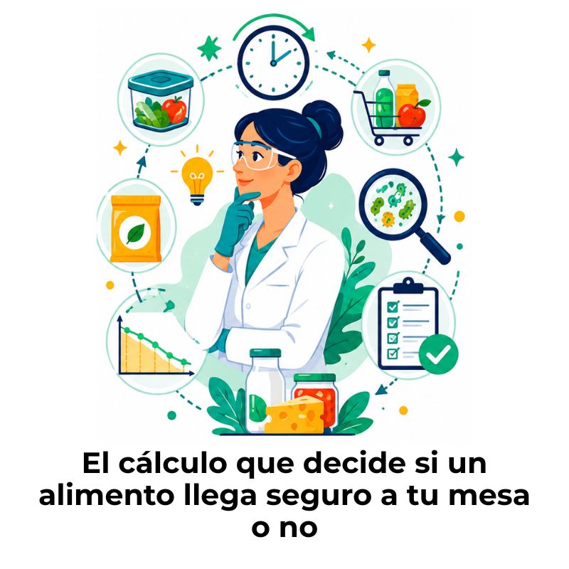 cómo se calcula la vida útil de un alimento