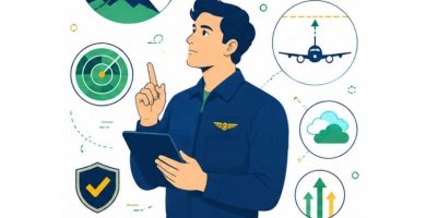 qué es el techo de servicio de un avión