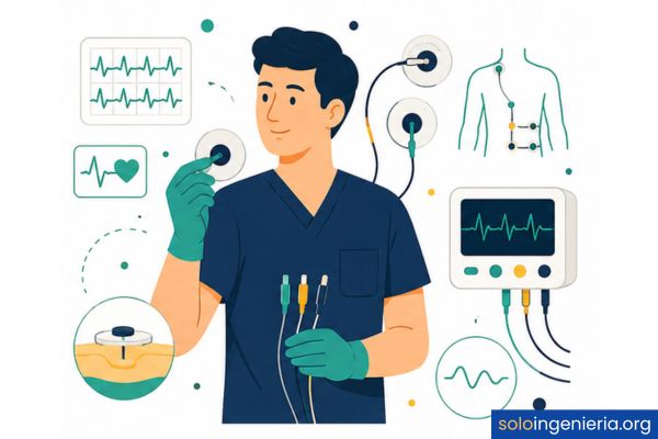 electrodos para registro de señales fisiológicas
