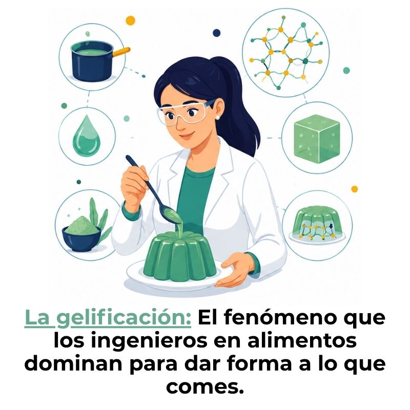 qué es la gelificación en los alimentos