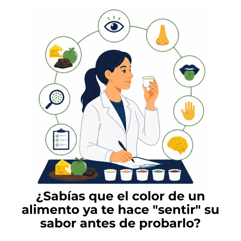 cómo se hace un análisis sensorial de alimentos