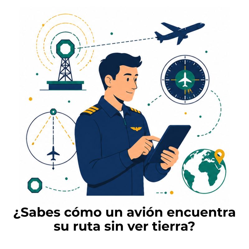 qué es la navegación VOR en aviación