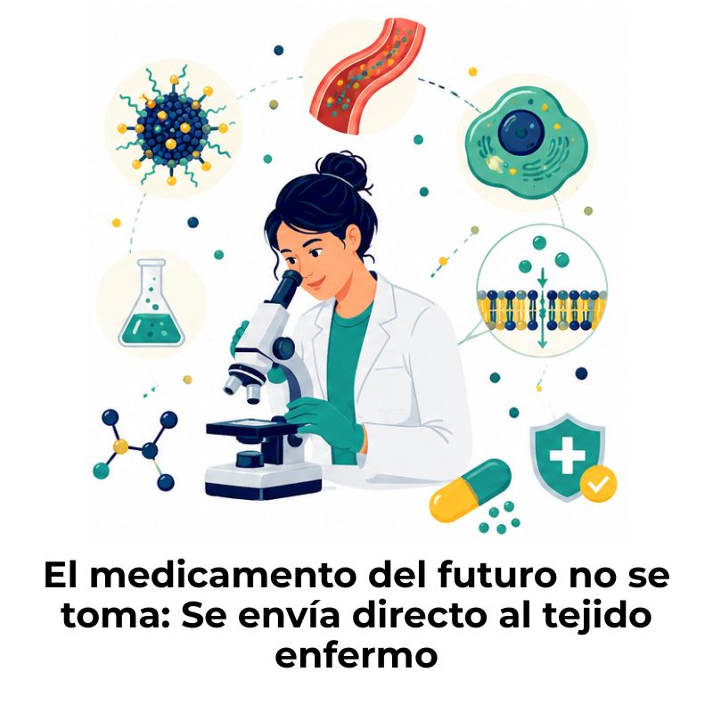 nanopartículas para administración de fármacos