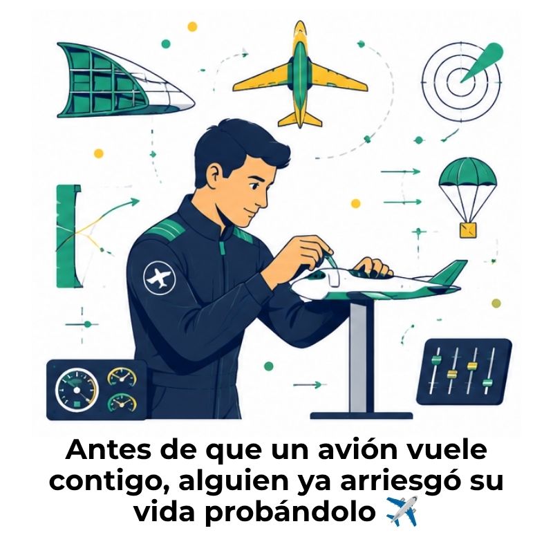 ensayos en vuelo