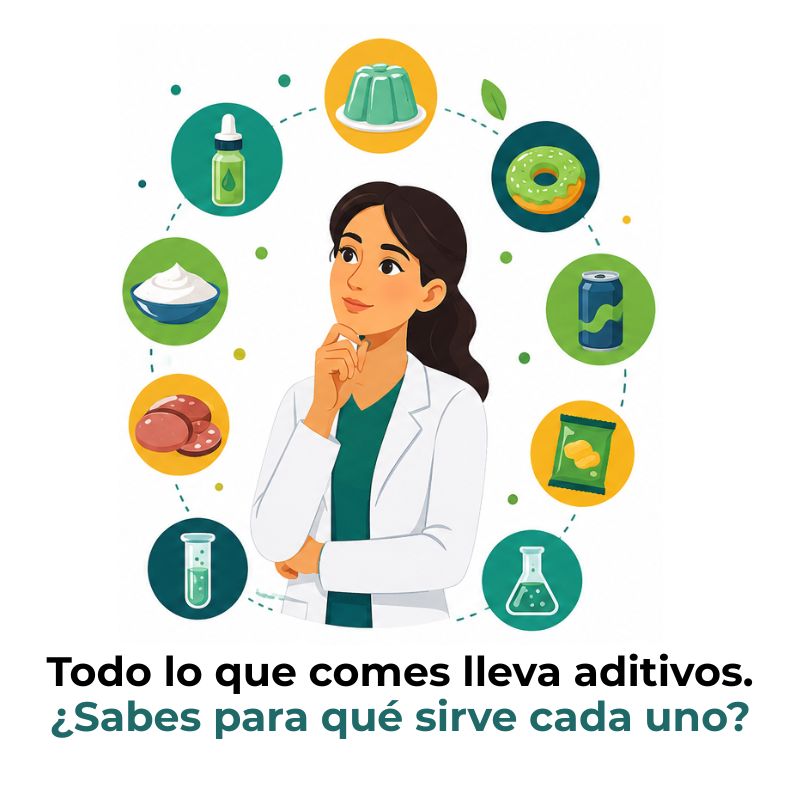 tipos de aditivos alimentarios y sus funciones