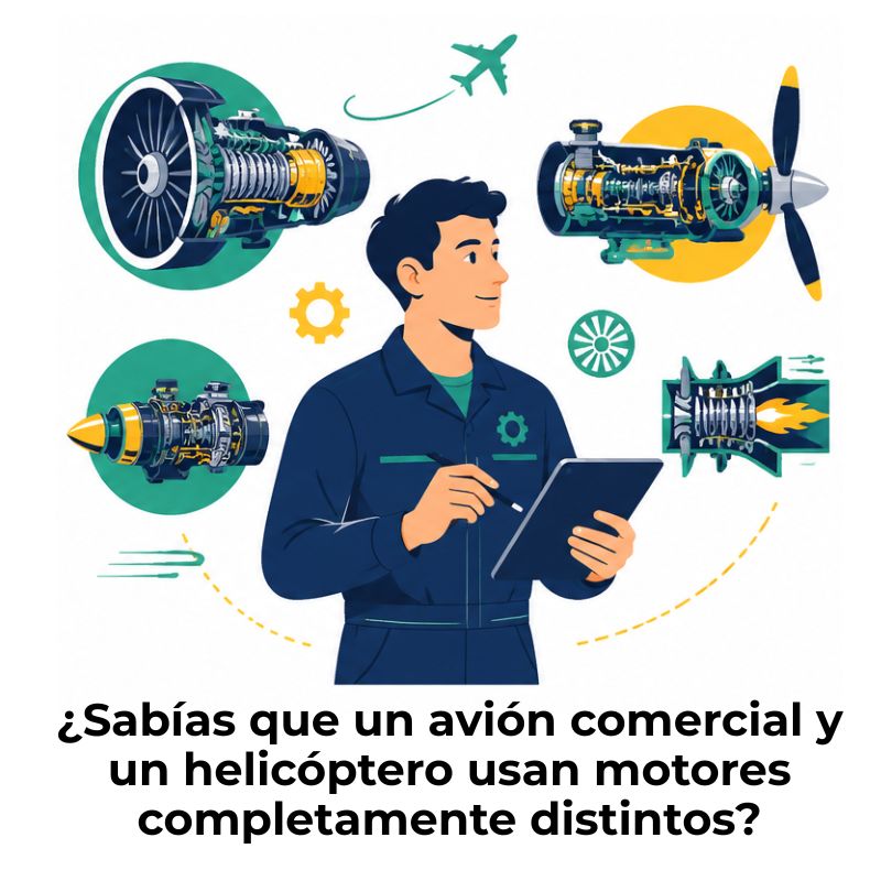 tipos de motores aeronáuticos