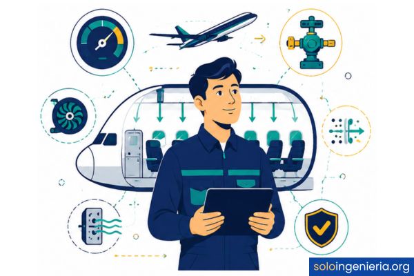 presurización de cabina de avión