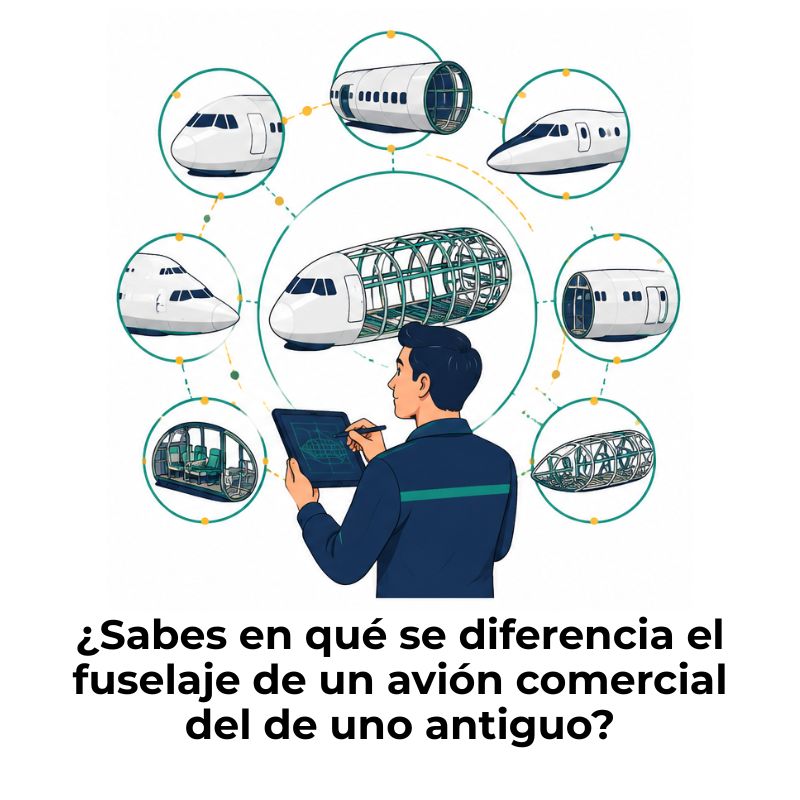 tipos de fuselaje de aeronaves