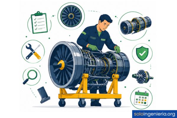 qué es el overhaul de un motor de avión