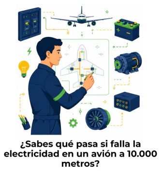 sistema eléctrico de una aeronave
