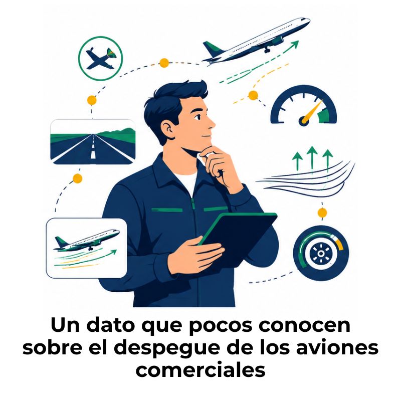 distancia de despegue de un avión