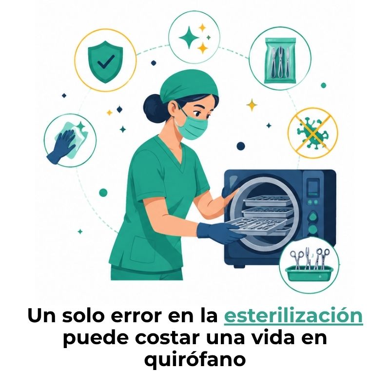 esterilización de instrumental médico