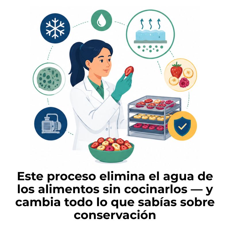 liofilización de alimentos